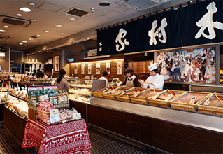 銀座木村家　1F ベーカリ店内