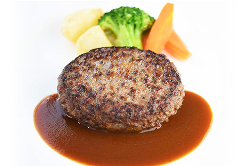 黒毛和牛のハンバーグ